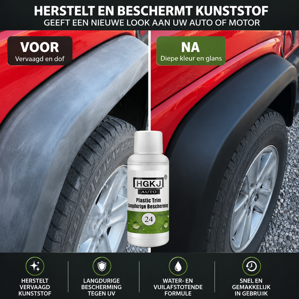 Kunststof Renovator voor Auto en Motor
