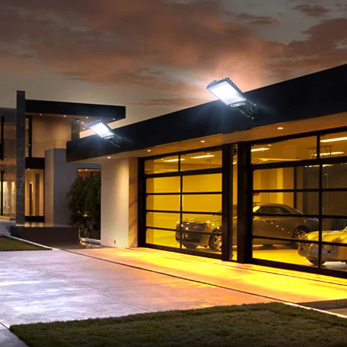 Solar LED Wandlamp met Bewegingssensor