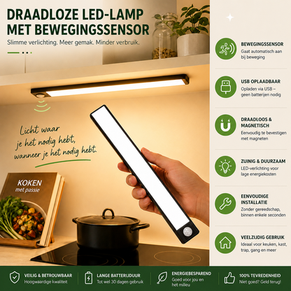 Smart LED Lamp met Bewegingssensor
