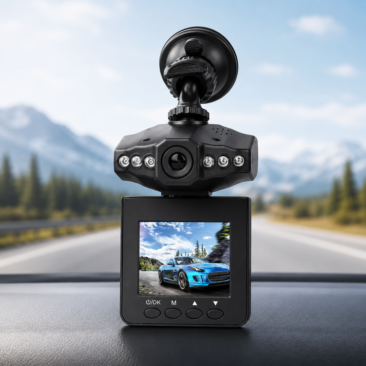 Compacte HD Dashcam
